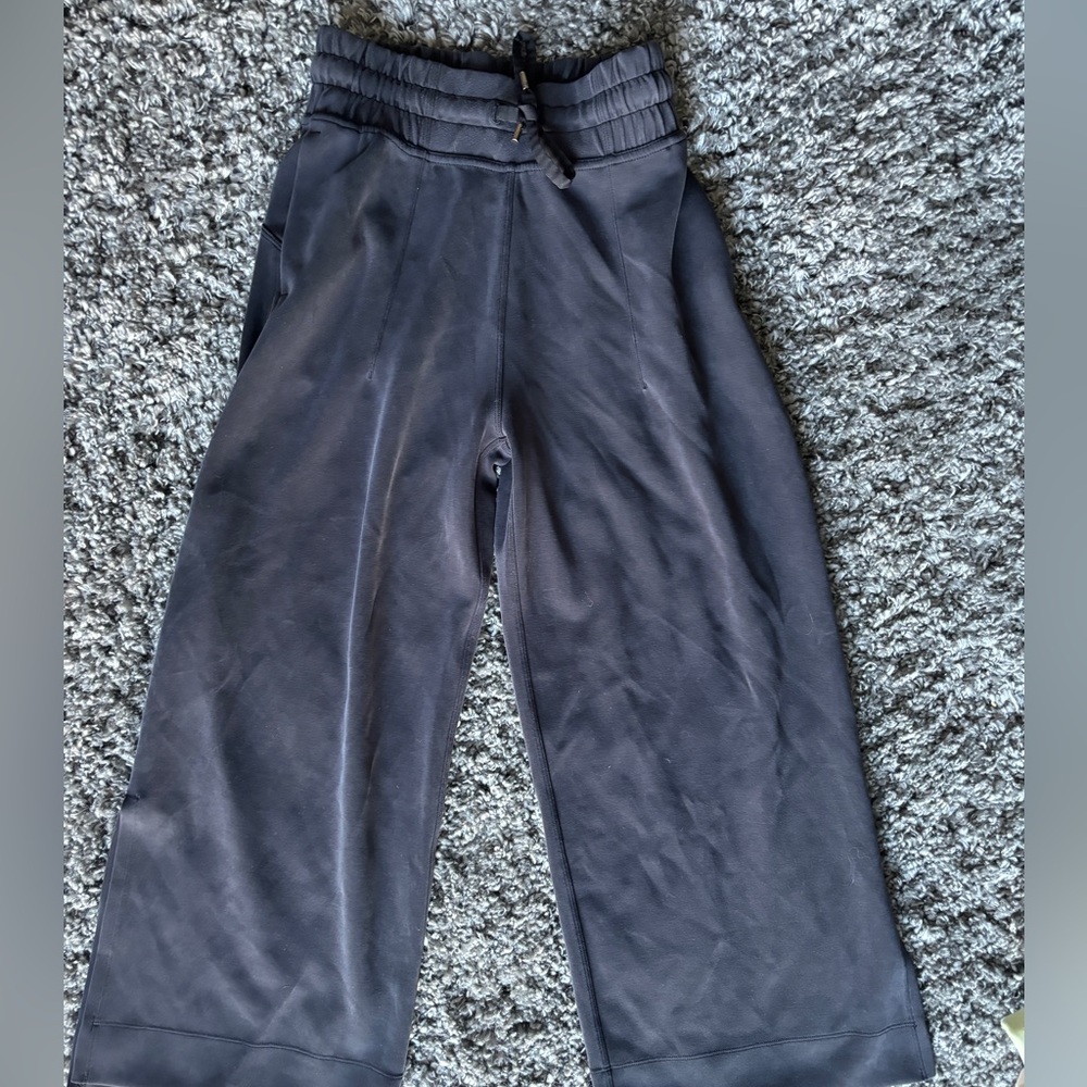 Lululemon Black Wide-Leg Pants